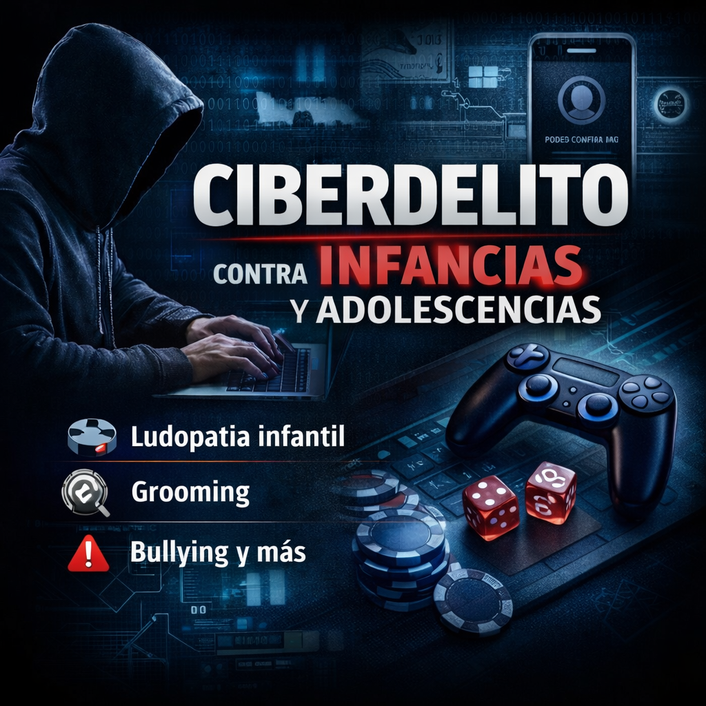 Ciberdelito en las Infancias y Adolecencias + Trata de Personas